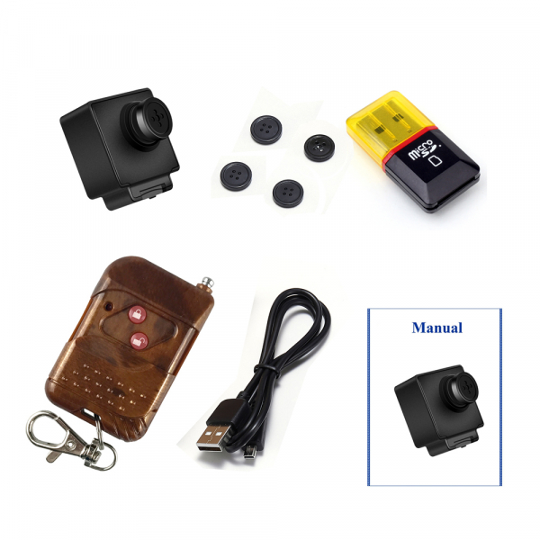 Camera Video Spy Portabila cu Rezolutie FULL HD, 128GB, Alimentare Permanenta [5]