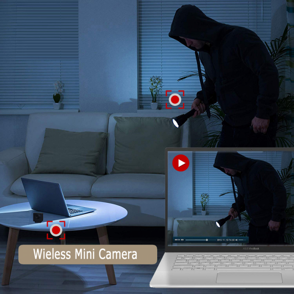 Camera Video Spy Portabila cu Rezolutie FULL HD, 128GB, Alimentare Permanenta [8]