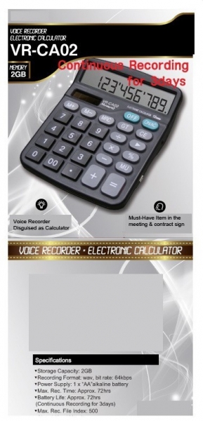 Calculator de birou reportofon profesional [2]