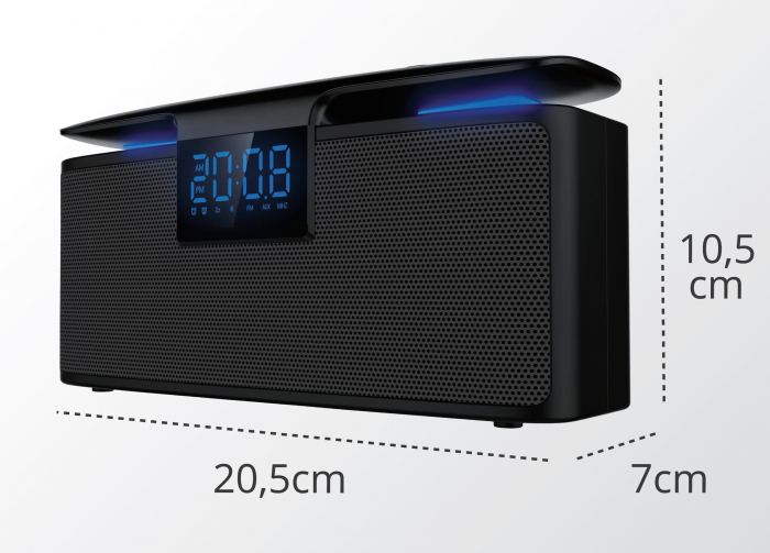 Camera Video pentru Supraveghere Wi-Fi P2P Mascata in Boxa Portabila cu Radio – Lentila 100% Nedetectabila, Rezolutie 1080p, Senzor de Miscare, 32Gb [3]