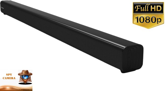 Camera Video Spion Ascunsa in Soundbar, Rezolutie HD 1080p, Wi-fi IP, Senzor Miscare, 128 Gb [2]