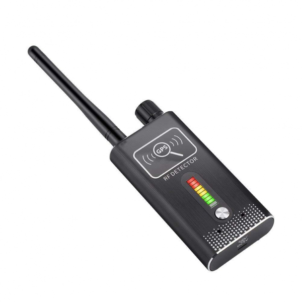 Detector Ultraprofesional de Camere Video Spion, Microfoane si Localizatoare GPS, 8.7 GHz, MAXPROTECT08, Husa Antiascultare Bonus [1]
