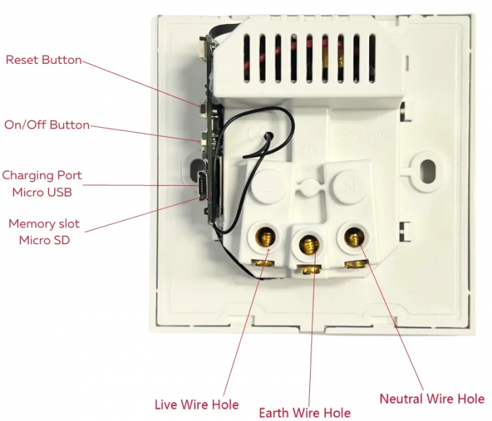 Priza cu Camera Spion Integrata Wi-Fi, Full HD și Senzor Mișcare, CAMIP105BW [4]