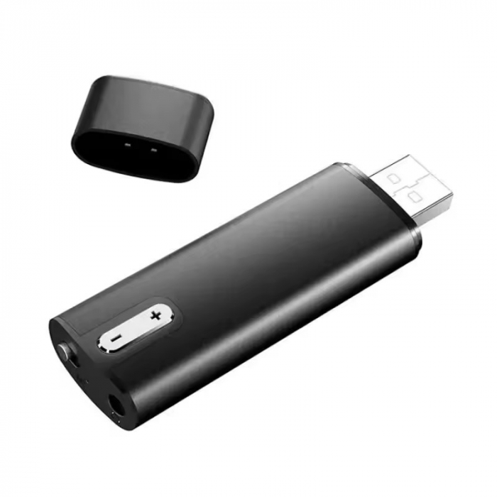 Reportofon Stick cu Autonomie 38 ore, Inregistrare Ultra Clear HD(1536 Kbps), Activare Vocala, 8 Gb Memorie [2]