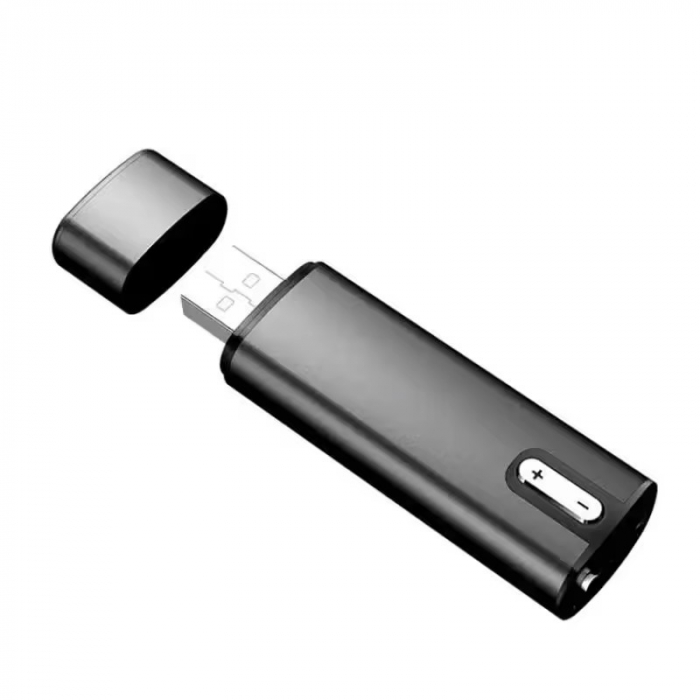 Reportofon Stick cu Autonomie 38 ore, Inregistrare Ultra Clear HD(1536 Kbps), Activare Vocala, 8 Gb Memorie [3]