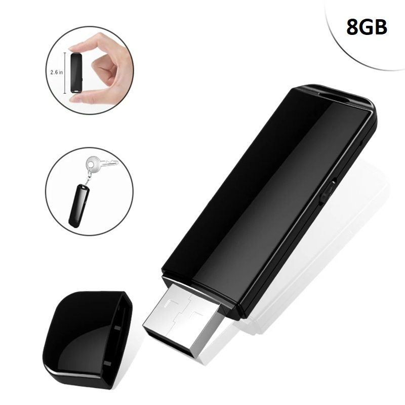 Stick USB cu Funcție de Reportofon, 8GB, Activare Vocală și Reducere Zgomot [5]