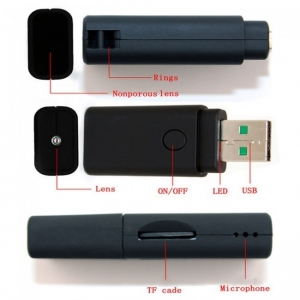 Camera Video Spy Integrata in Stick USB de Memorie cu Lentila Perfect Mascata, Rezolutie 1280x960p, Detector de Miscare [1]