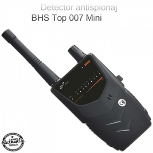 BHS Top 007 Mini – 5.2 Ghz - Detector pentru Camere si Microfoane Spion cu Scanare Manuala [1]
