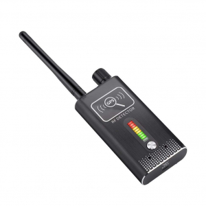 Detector Ultraprofesional de Camere Video Spion, Microfoane si Localizatoare GPS, 8.7 GHz, MAXPROTECT08, Husa Antiascultare Bonus [0]