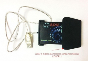 Reportofon spy programabil profesional mascat in card bancar , 1.5 mm Colibri [2]