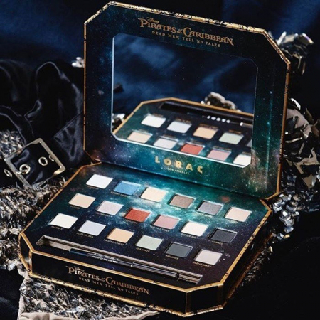 Paleta Farduri Pirates of the Caribbean Eyeshadow Palette, 18 Culori