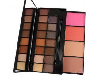 Trusa de Machiaj Fraulein38 cu 20 nuante neutre, Pudra si Blush