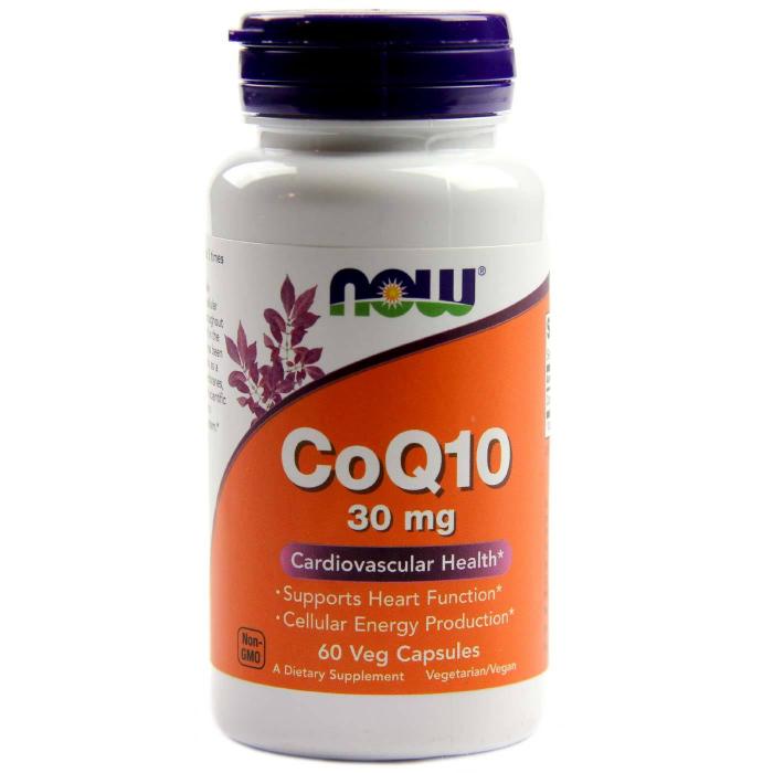 Now CoQ10 30 mg 60 veg caps [1]