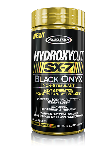 Muscletech Hydroxycut Sx 7 Black Onyx Non Stimulant 80 caps [1]