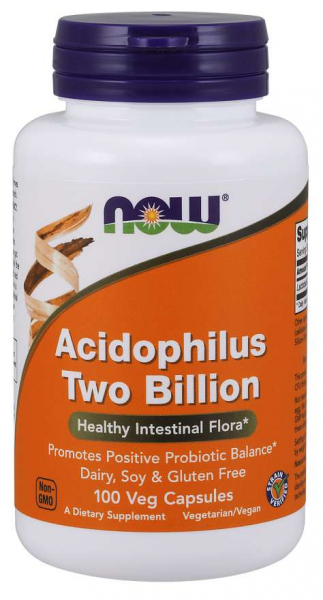 Now Acidophilus Two Billion 100 veg caps [1]