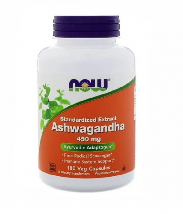 Now Ashwagandha 450 mg 180 veg caps [1]