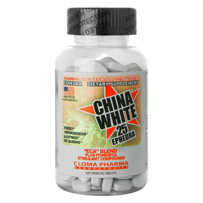Cloma Pharma China White 100 tab [1]
