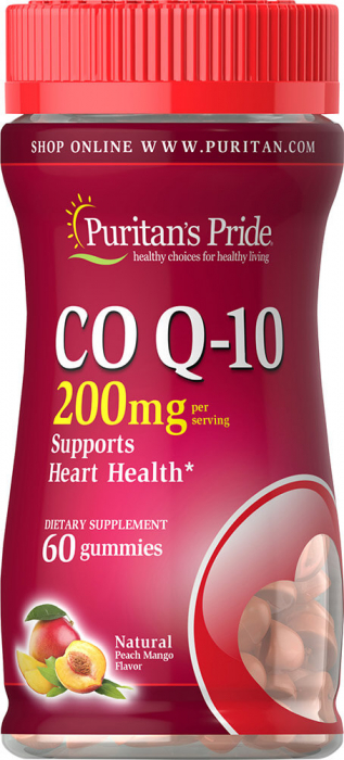 Puritan`s Pride CO Q-10 200 mg 60 gummies [1]