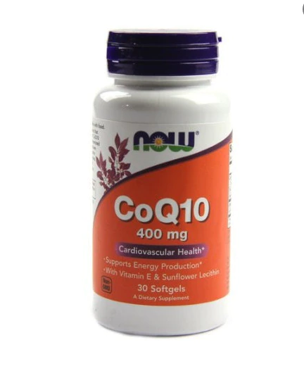 Now CoQ10 400 mg 30 softgels [1]