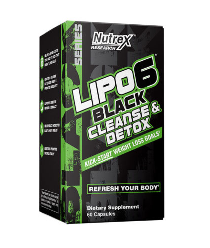 Nutrex Lipo 6 Black Cleanse & Detox 60 caps [1]