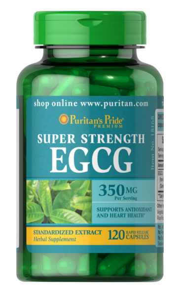 Puritan`s Pride Super Strenght EGCG 350 mg 120 caps [1]