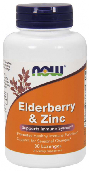 Now Elderberry & Zinc 30 lozenges [1]