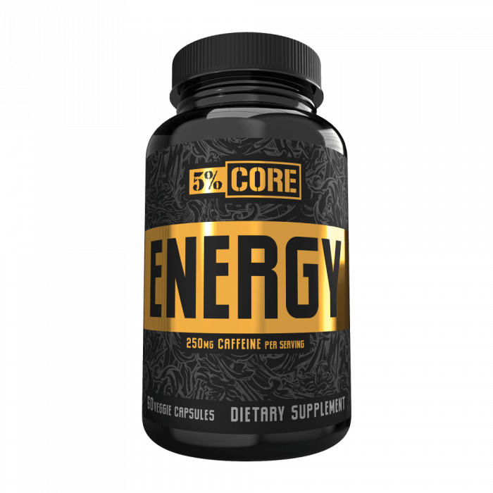 5% Nutrition by Rich Piana Energy Core Series 60 v caps [1]