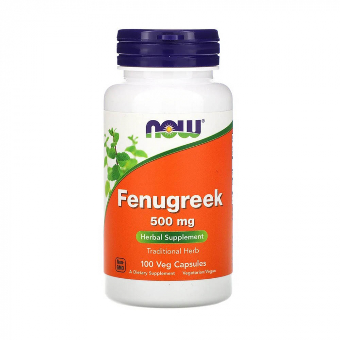 Now Fenugreek 500 mg 100 veg caps [1]