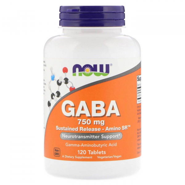 Now Gaba 750 mg 120 tab