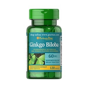 Puritan`s Pride Ginkgo Biloba 60 mg 120 tablete [1]