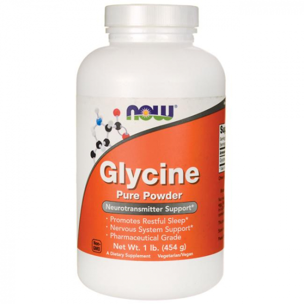 Now Glycine Pure Powder 454 g [1]