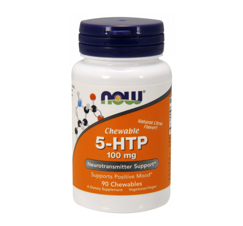 Now 5 HTP 100 mg 90 chewables [1]