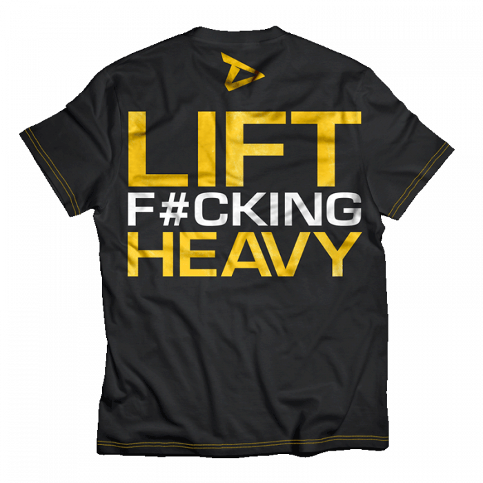 Dedicated T-Shirt ' Lift F#cking Heavy ' [1]