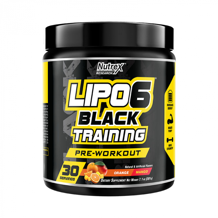 Nutrex Lipo 6 Black Training Pre-Workout 30 serv [1]