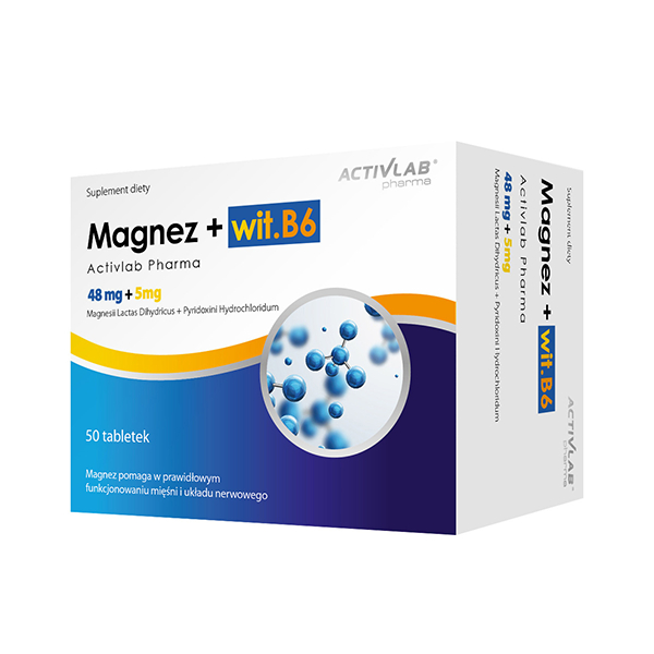 Activlab Pharma Magnez + vit. B6 50 cap [1]