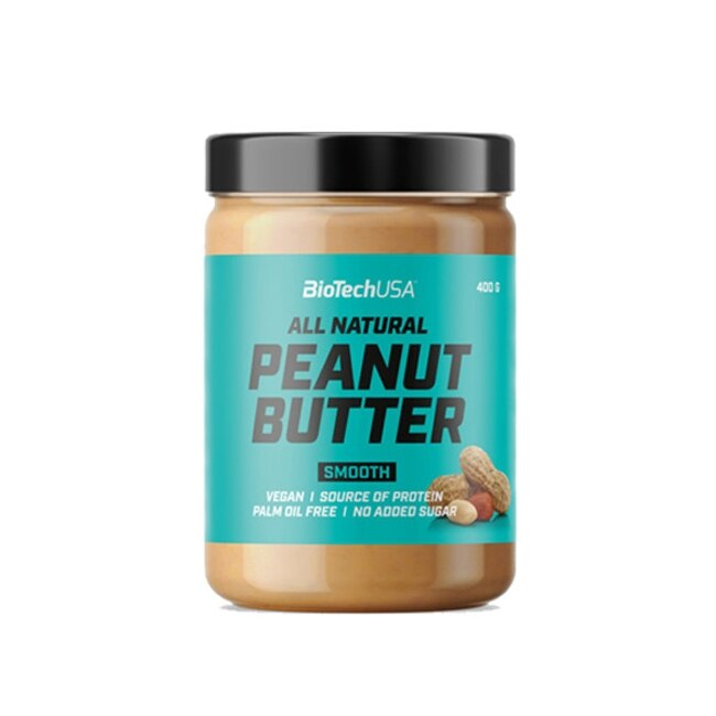 BioTechUSA Peanut Butter , Crunchy 400 grams [1]