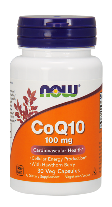 Now CoQ10 100 mg 30 veg caps [1]