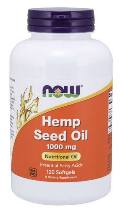 Now Hemp Seed Oil 1000 mg 100 softgel [1]