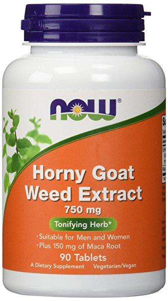 Now Horny Goat Weed Extract 750 mg 90 tab [1]