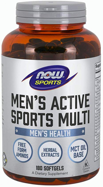 Now Men`s Active Sports Multi 180 softgels [2]
