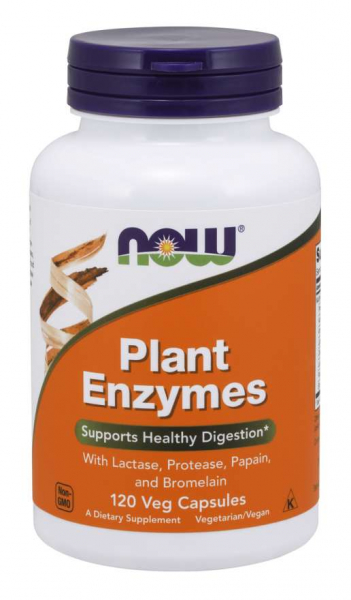 NOW Plant Enzymes 120 vcaps [1]