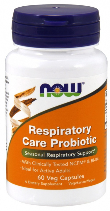 Now Respiratory Care Probiotic 60 vcaps [1]