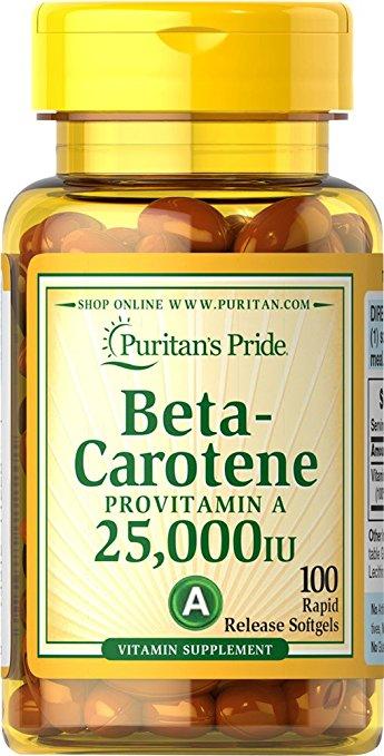 Puritan`s Pride Beta Carotene 10000 IU 100 caps [1]