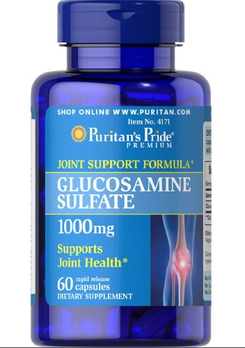 Puritan`s Pride Glucosamine Sulfate 1000 mg 60 caps [1]