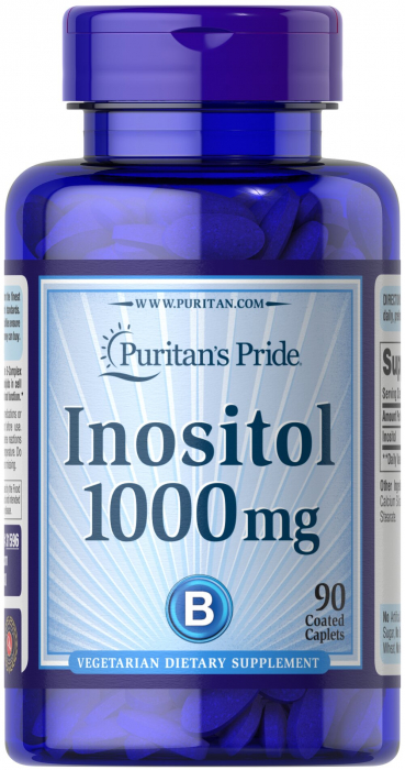 Puritan`s Pride Inositol 1000 mg 90 caplets [1]