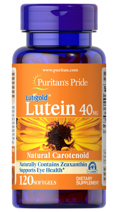 Puritan`s Pride Lutein 40 mg Zeaxanthin 120 softgels [1]