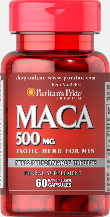 Puritan`s Pride Maca 500 mg 60 caps [1]