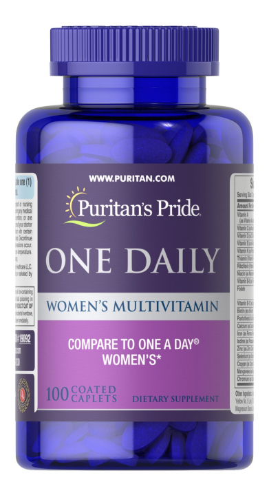 Puritan`s Pride One Daily Women`s Multivitamin 100 caplets [1]
