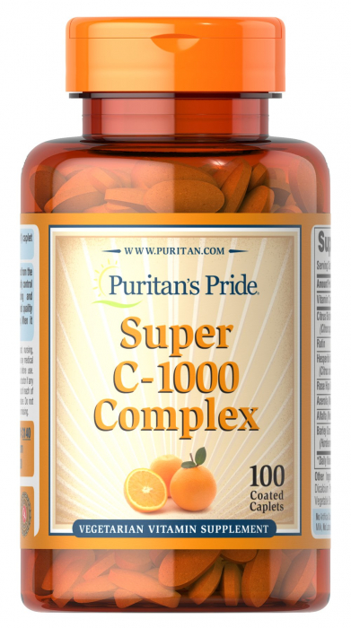 Puritan`s Pride Super C-1000 Complex 100 caplets [1]