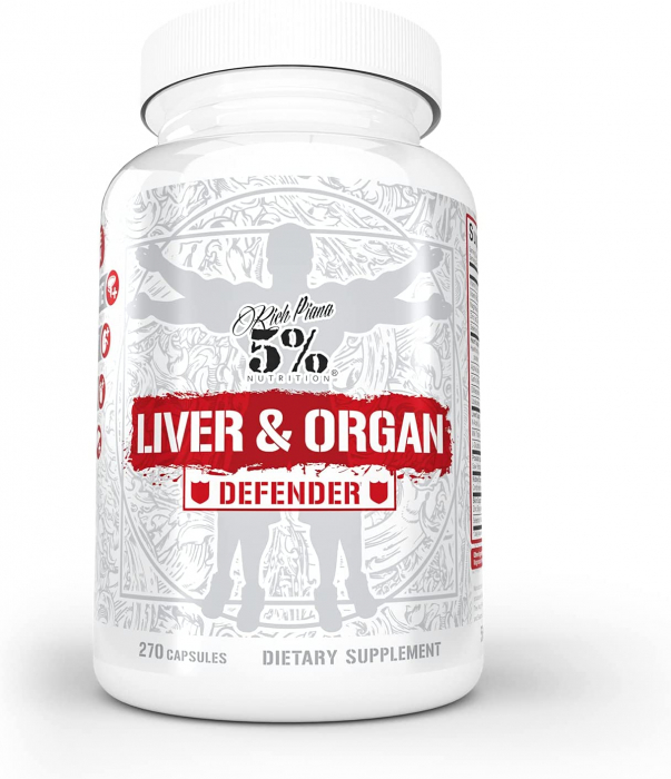 Rich Piana 5% Nutrition Liver & Organ Defender 270 caps [1]